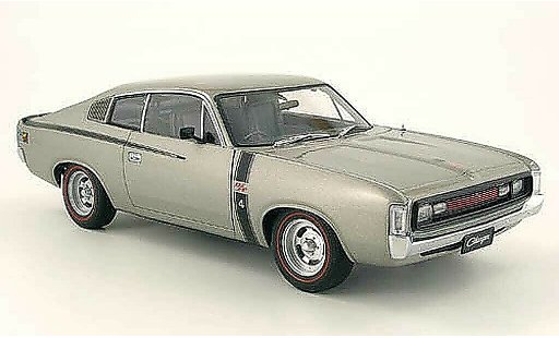 Chrysler Charger Coupe 1/18 Autoart e49 gris coche miniatura