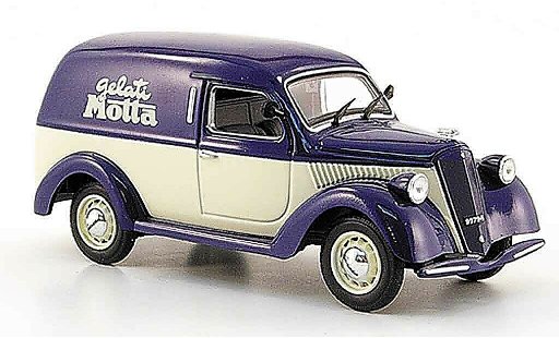 Lancia Ardea Base 1/43 Starline 800 furgoncino azul blanco gelati motta 1951 coche miniatura
