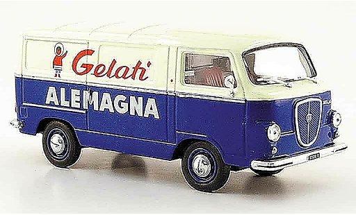 Lancia Jolly Base 1/43 Starline azul blanco gelati alemagna 1962 coche miniatura