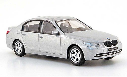 Bmw 520 berline 1/43 Mondo Motors E60 d gris coche miniatura