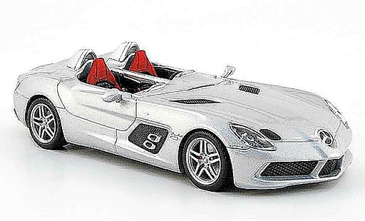 Mercedes SLR Stirling Moss 1/43 Minichamps McLaren (Z 199) gris metallisee 2009 coche miniatura