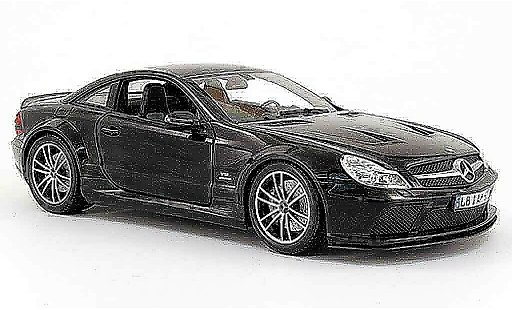 Mercedes B 65 1/18 Minichamps amg negro series (r230) negro 2009 coche miniatura