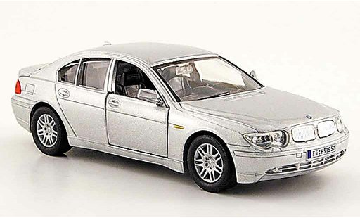 Bmw 750 E65 1/43 Solido i gris metallisee 2005 coche miniatura