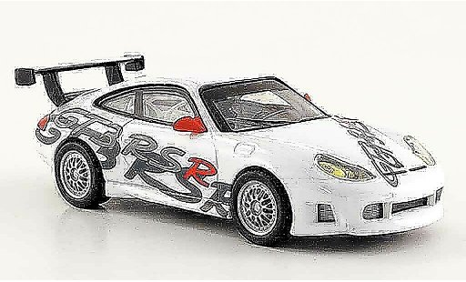 Porsche 911 GT3 RSR 1/43 Solido blanco 2000 coche miniatura