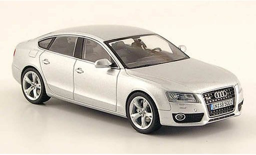 Audi A5 sportback 1/43 Schuco gris 2009 coche miniatura