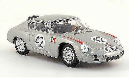Porsche Abarth Base 1/43 Best No.42 Targa Florio 1962 Linge/Herrmann coche miniatura