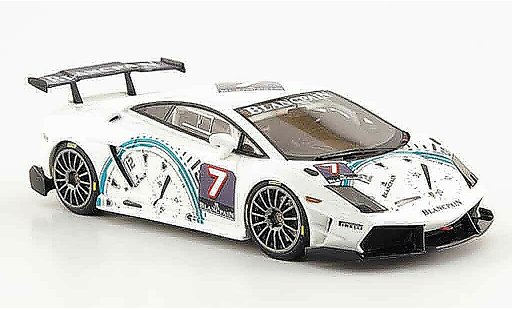 Lamborghini Gallardo Super Trofeo 1/43 Look Smart no.7 blancpain 2009 coche miniatura