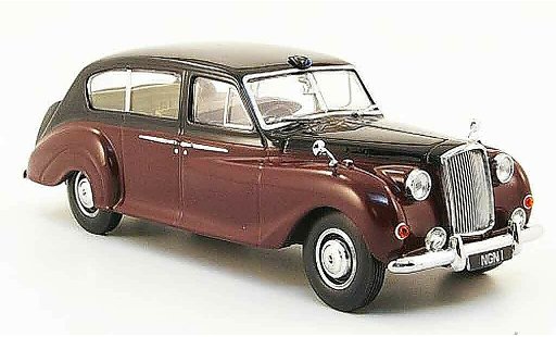 Austin Princess berline 1/43 Oxford rojo negro coche miniatura