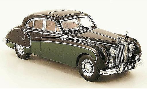 Jaguar MK 9 1/43 Oxford negro verde coche miniatura