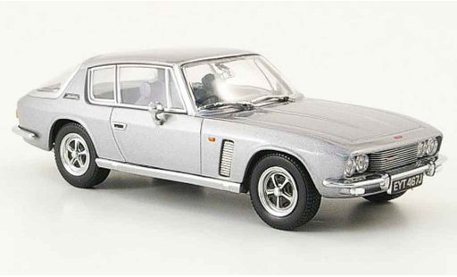 Jensen MK2 Base 1/43 Oxford Interceptor gris metallisee coche miniatura