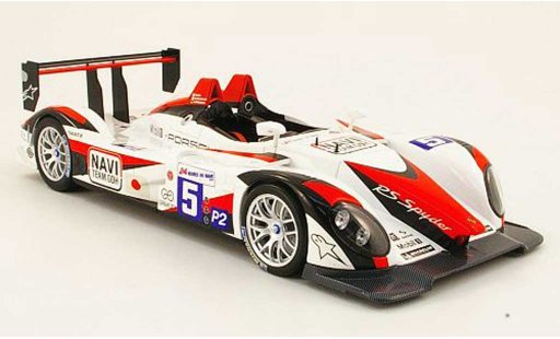Porsche RS Spyder 1/18 Norev no.5 navi team goh 24h le mans 2009 coche miniatura