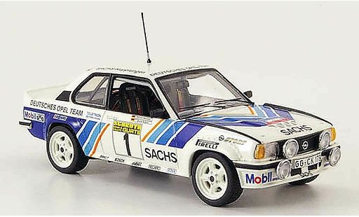 Opel Ascona B 400 1/43 Schuco no.1 sachs winter rallye 1981 coche miniatura