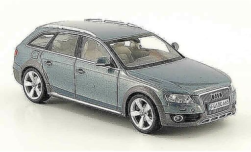 Audi A4 allroad 1/43 Schuco grisazul 2009 coche miniatura