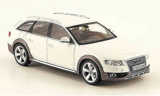 Audi A4 allroad 1/43 Schuco blanco 2009 coche miniatura