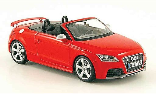 Audi TT rs roadster 1/43 Schuco rojo 2009 coche miniatura