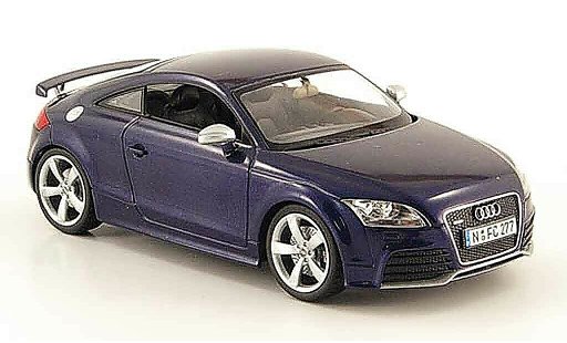 Audi TT rs 1/43 Schuco Coupe azul 2009 coche miniatura