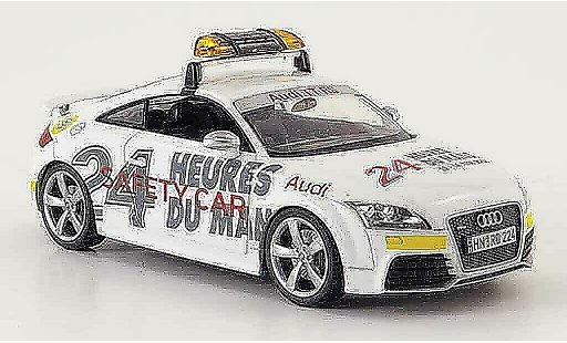 Audi TT rs 1/43 Schuco coupe Safety Car 24h Le Mans 2009 coche miniatura