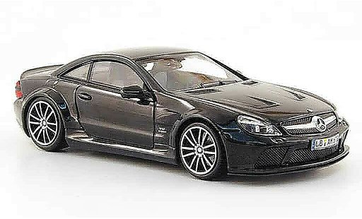 Mercedes B 65 1/43 Minichamps AMG negro Series negro 2008 coche miniatura