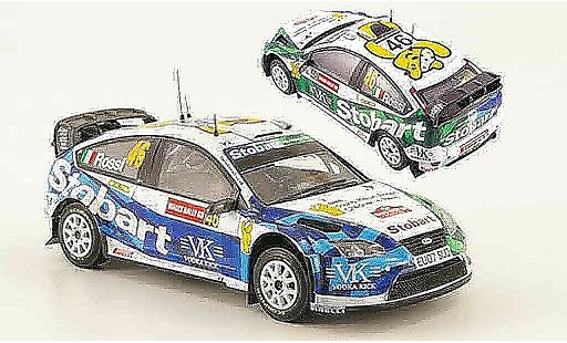 Ford Focus RS WRC 1/43 ixo 07 No.46 Rally Wales 2008 coche miniatura