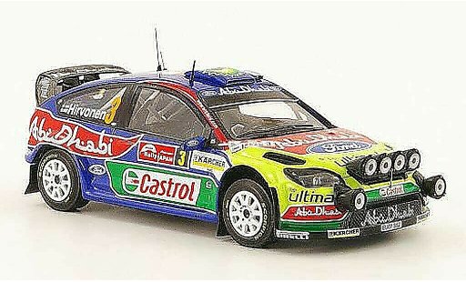 Ford Focus RS WRC 1/43 IXO 07 No.3 ganador Rally Japan 2008 coche miniatura