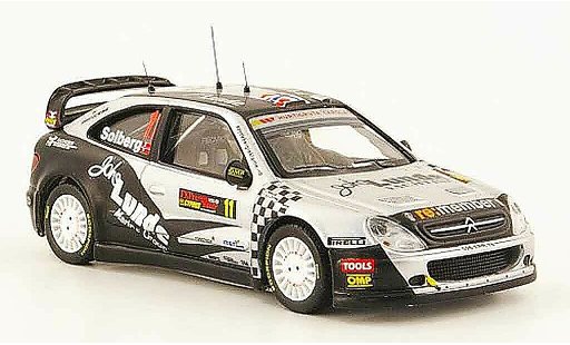 Citroen Xsara WRC 2009 1/43 ixo no.11 lunde 3. platz rallye zypern coche miniatura