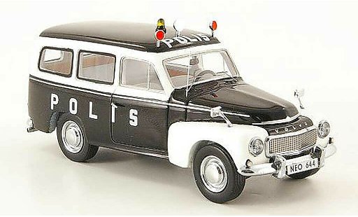 Volvo PV 445 Duett 1/43 Neo Polis police Suecia 1956 coche miniatura