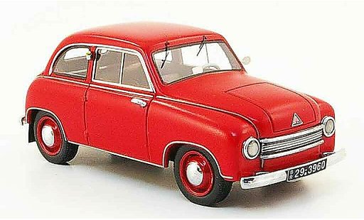 Lloyd LS 300 1/43 Neo rojo 1951 coche miniatura