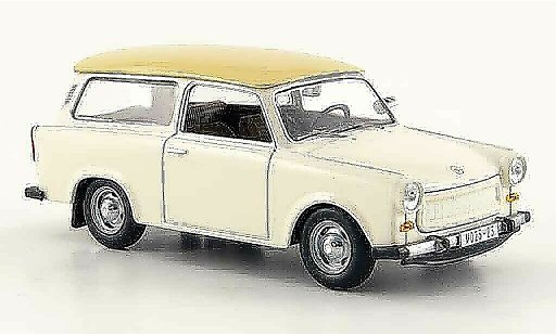 Trabant 601 Universal 1/43 IST Models blanco beige 1965 coche miniatura
