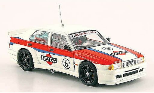 Alfa Romeo 75 turbo 1/43 M4 Evoluzione Challenge 2000 No.6 Heida coche miniatura