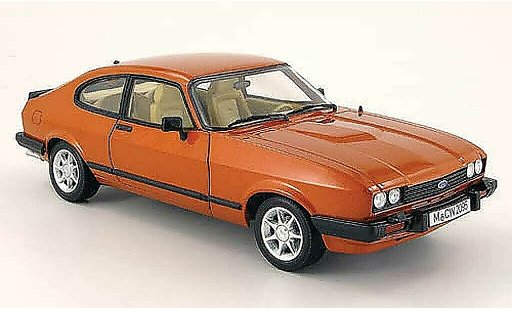 Ford Capri MK3 1/18 Norev cuivre mcw 1983 coche miniatura