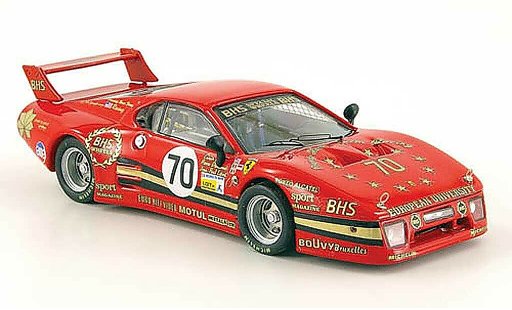 Ferrari 512 BB 1/43 Best LM No.70 24h Le Mans 1982 Baird / Dieudonne / Libert coche miniatura