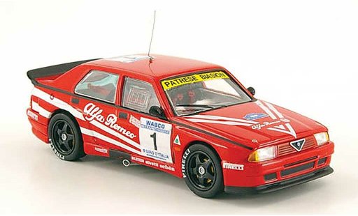 Alfa Romeo 75 turbo 1/43 M4 Evoluzione No.1 Giro d Italia 1988 Patrese / Biasion / Saviero coche miniatura