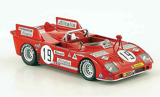 Alfa Romeo 33.3 tt3 1/43 M4 1972 TT No.19 24h Le Mans coche miniatura