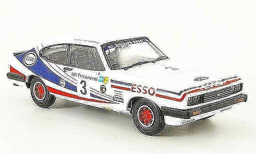 Ford Capri 3.0S 1/43 Vanguards MKIII No.3 Esso BSCC 1982 coche miniatura