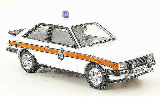 Ford Escort XR3 1/43 Vanguards i Dorset Police MK3 coche miniatura