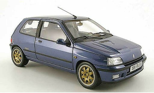 Renault Clio Williams 1/18 Norev azul 1993 coche miniatura