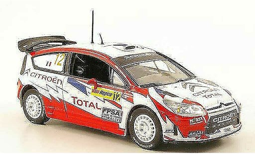Citroen C4 WRC 2009 1/43 Norev No.12 Total Rally Australien coche miniatura