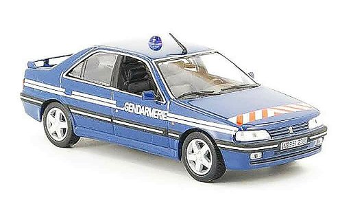 Peugeot 405 Turbo 16 1/43 Norev gendarmerie 1995 coche miniatura