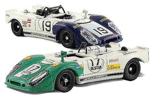 Porsche 908 1973 1/43 Best Doppelpack: 2 Flunder 1970 y coche miniatura