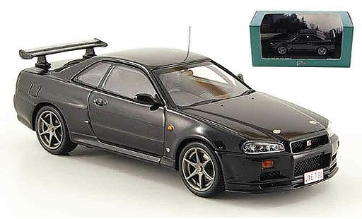 Nissan Skyline R34 1/43 Kyosho GT R Testfahrzeug Nurburgring coche miniatura
