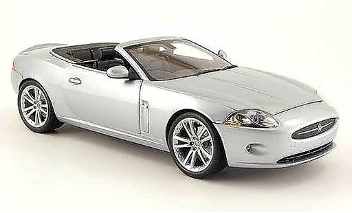 Jaguar XK Cabriolet 1/18 Minichamps Descapotable (rhd) gris 2006 coche miniatura