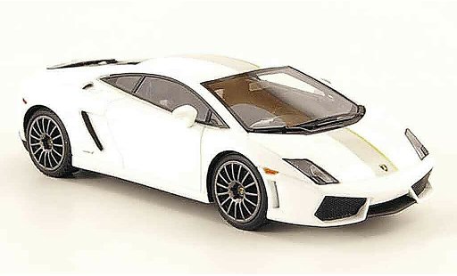 Lamborghini Gallardo LP550-2 1/43 Look Smart valentino balboni blanco gris coche miniatura