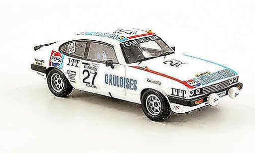 Ford Capri 3.0S 1/43 Premium X MK III No.27 Gauloises Pepsi 24h Spa 1980 coche miniatura