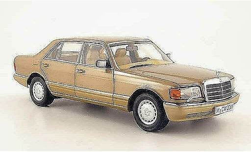 Mercedes 560 Base 1/18 Norev (w126) or sondermodell mcw le 1.400 1985 coche miniatura