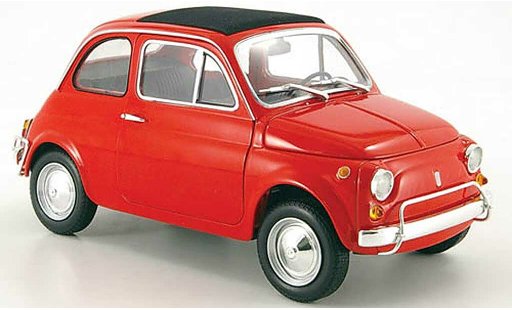 Fiat 500 L 1/18 Minichamps rojo mcw 1968 coche miniatura