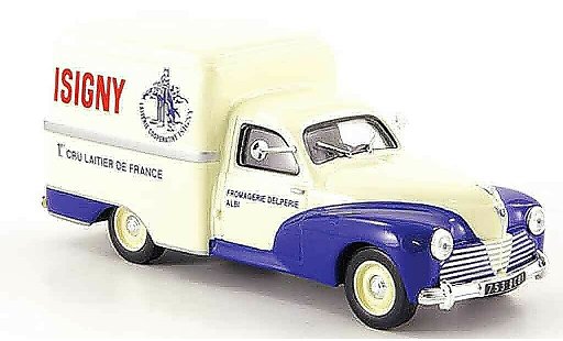 Peugeot 203 Fourgonette 1/43 IXO Fourgonette u8 isigny 1953 coche miniatura