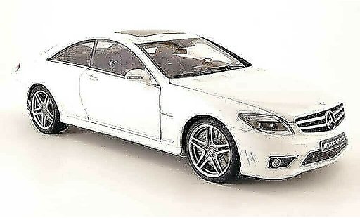 Mercedes Classe CL AMG 1/18 Autoart 63 (c216) blanco coche miniatura
