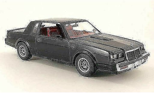 Buick T-Type coupe 1/18 GMP negro 1986 coche miniatura
