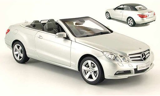 Mercedes Classe E Cabriolet 1/18 Norev (a207) gris 2010 coche miniatura
