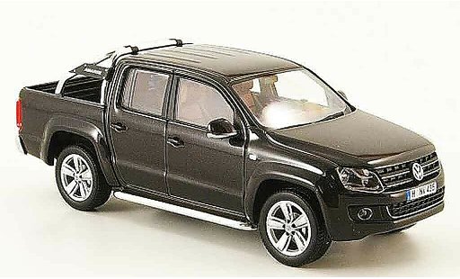 Volkswagen Amarok Base 1/43 Minichamps negro 2010 coche miniatura